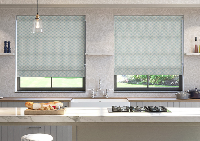 Ariel, Glacier - Roman Blind - Image 3